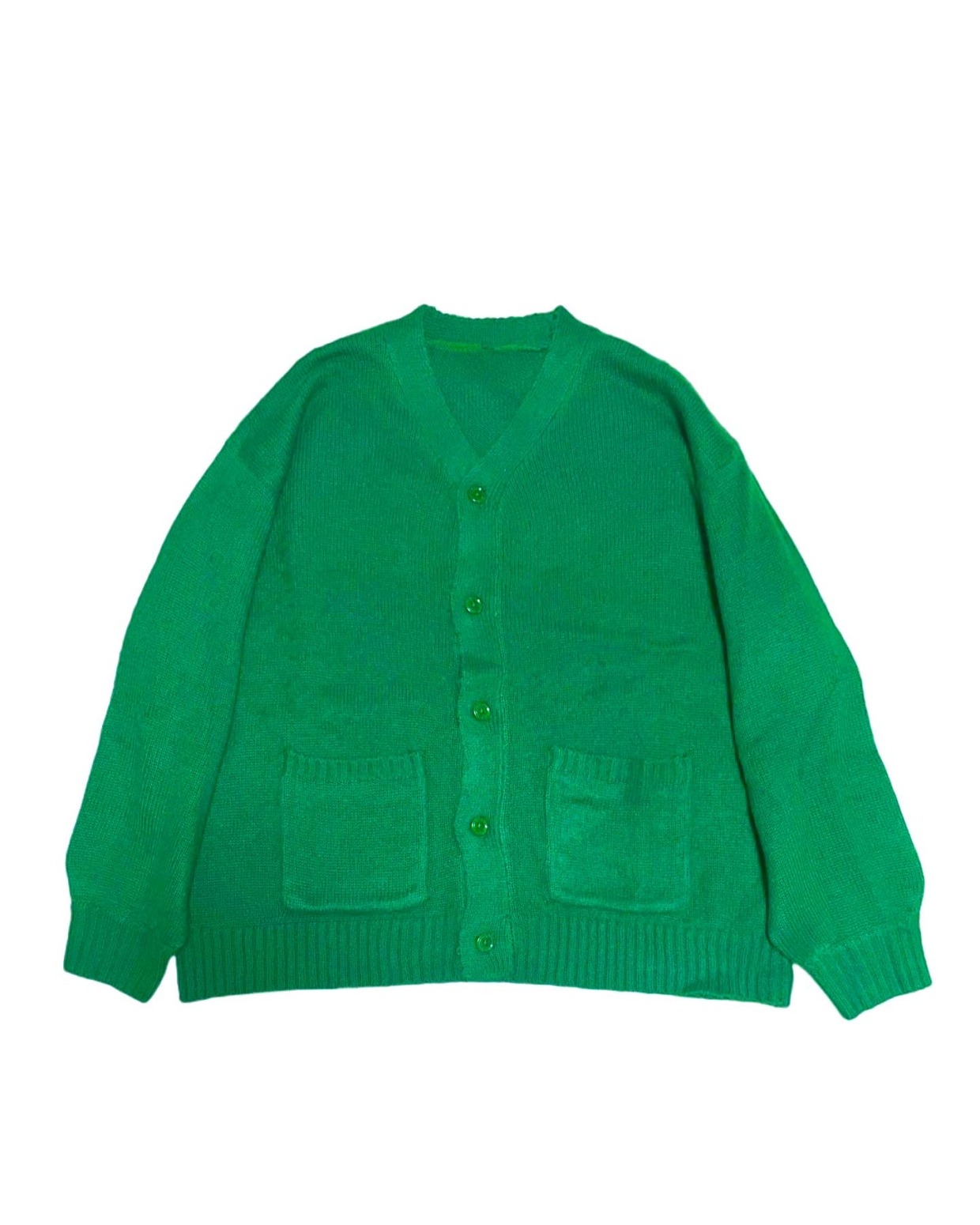 Knit cardigan Green